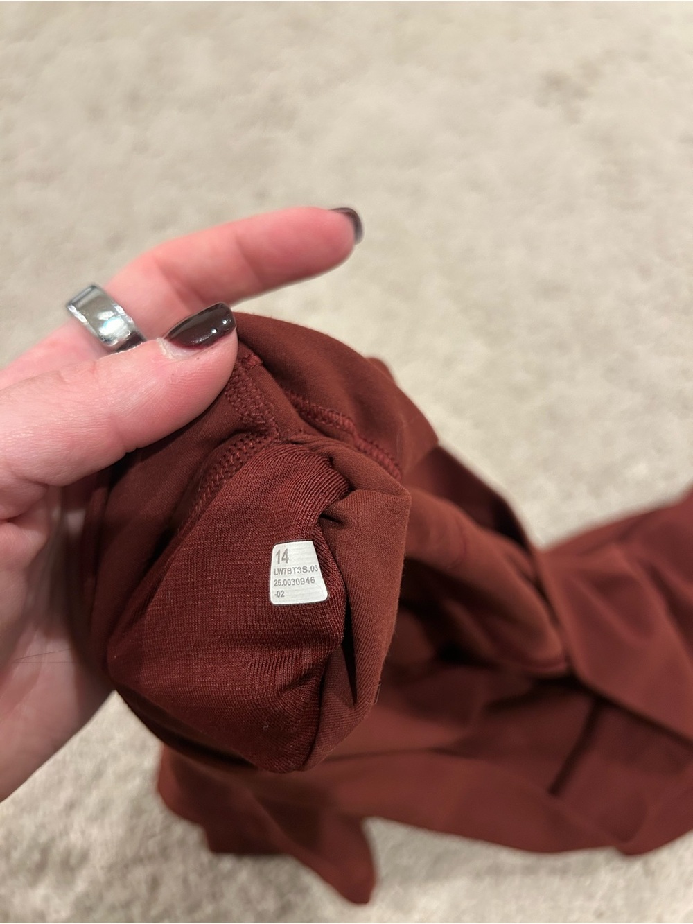 lululemon athletica align short 6"— Rockwood size 14 - Picture 3 of 4